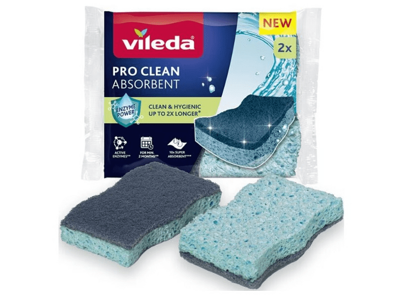 Vileda Pro Clean viszkóz szivacs, 2 db (179700)