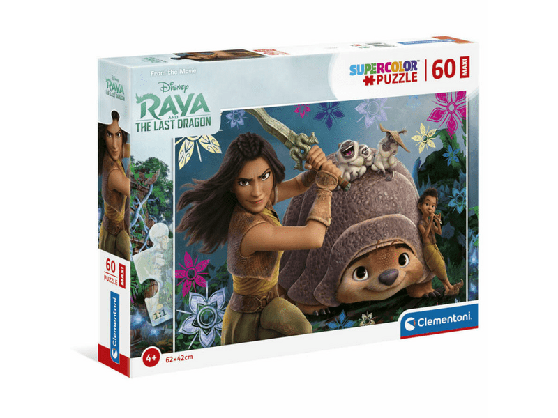 Clementoni Raya és az utolsó sárkány maxi puzzle, 60 db (26459)