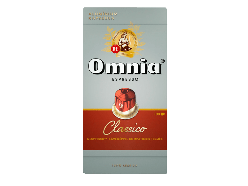 Omnia Espresso Classico Kávékapszula, 10 db