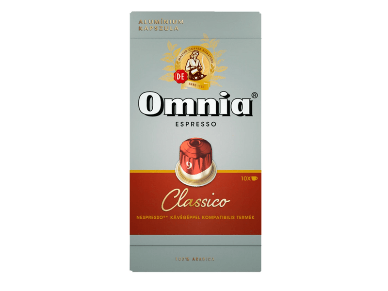 Omnia Espresso Classico Kávékapszula, 10 db