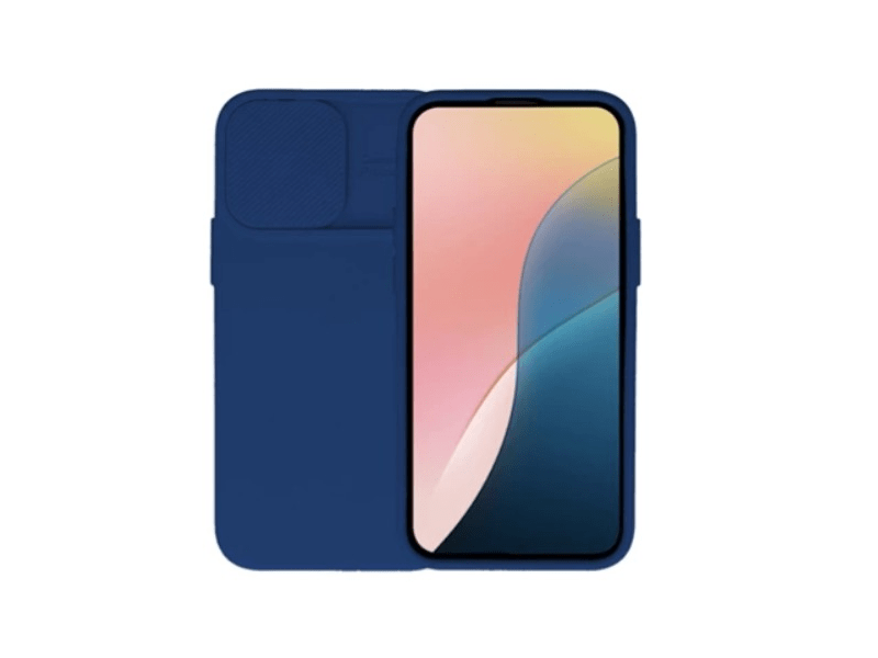 Gigapack Apple iPhone 15 Plus Szilikon tok, sötétkék (GP-148145)