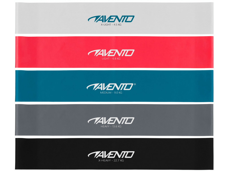 Avento 5 Levels gumiszalag hurok szett (40144)