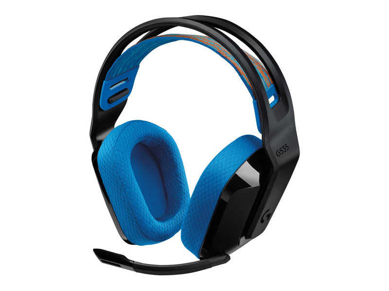 LOGITECH G535 LIGHTSPEED veznélk.fejh BK