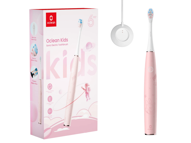 Oclean Kids elektromos fogkefe, rózsaszín