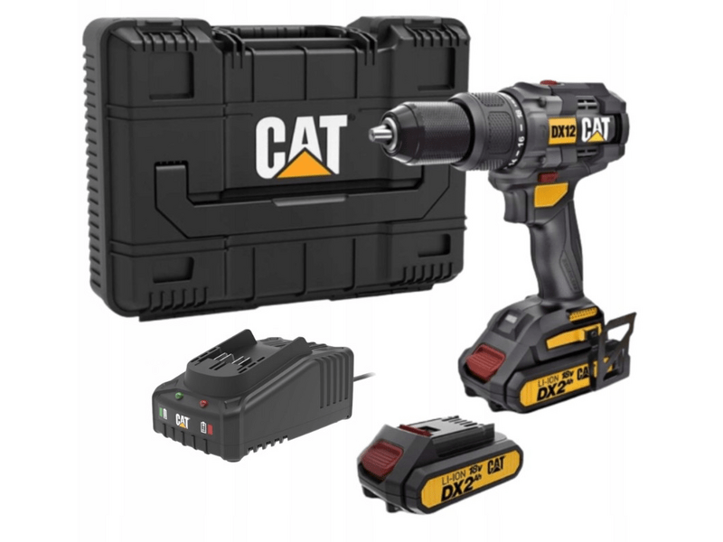 CAT DX12.3 Power+ Akkus fúró-csavarozó