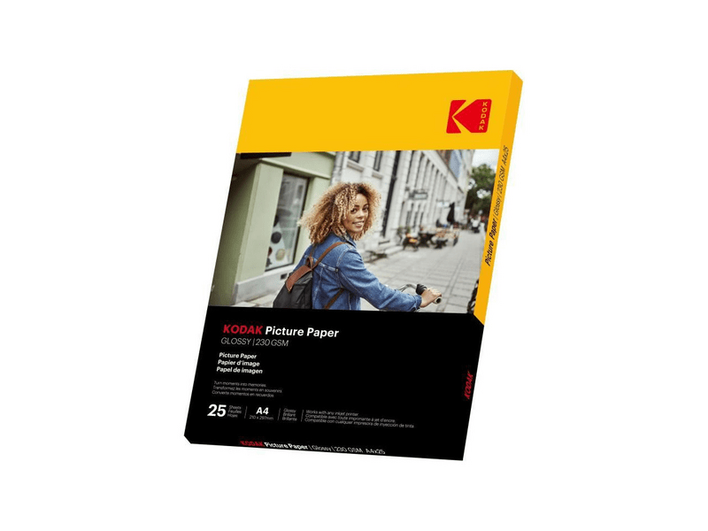 Kodak Picture Glossy foto papir, 230g, A4, 25 kom (9891266)