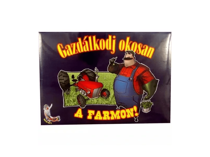 Gazdálkodj okosan a farmon! társasjáték