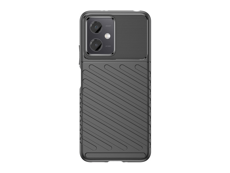 Gigapack Xiaomi Redmi Note 12/Poco X5 Szilikon tok, fekete (136731)