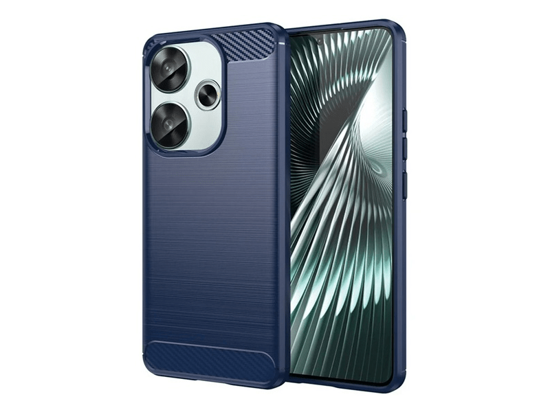 Gigapack Poco F6 Szilikon tok, sötétkék (158654)