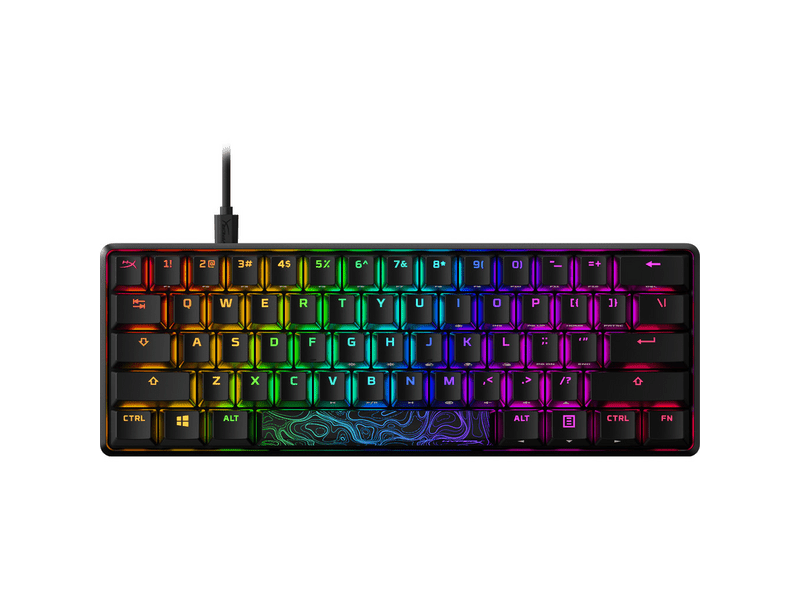 HyperX Alloy Origins 60 Mechanikus gamer billentyűzet, US (4P5N4AA)