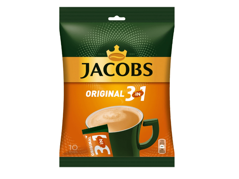 Jacobs 3 az 1-ben kávé, 10x 15,2g