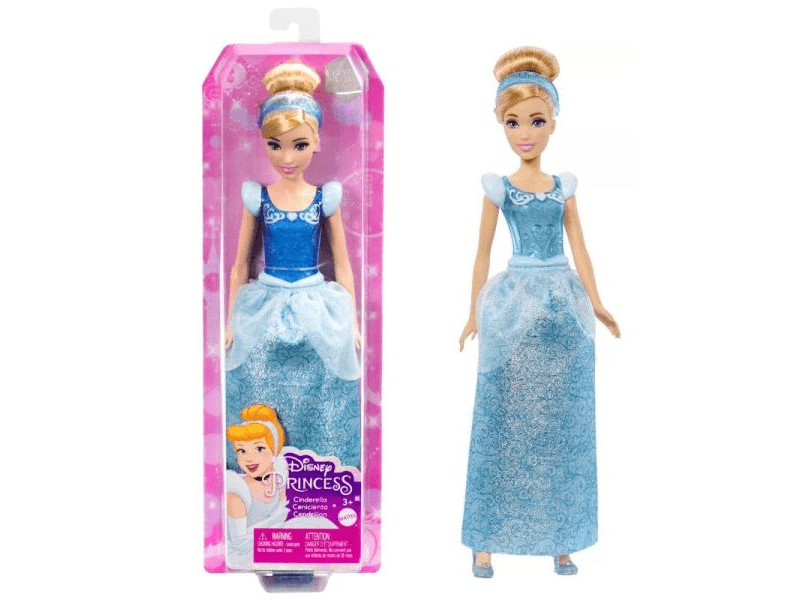 Disney Princess Csillogó hercegnő baba - Hamupipőke (HLW06)