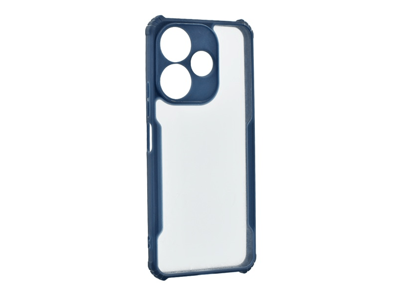 Gigapack Xiaomi Redmi 13 4G Szilikon tok, sötékék/átlátszó (159143)