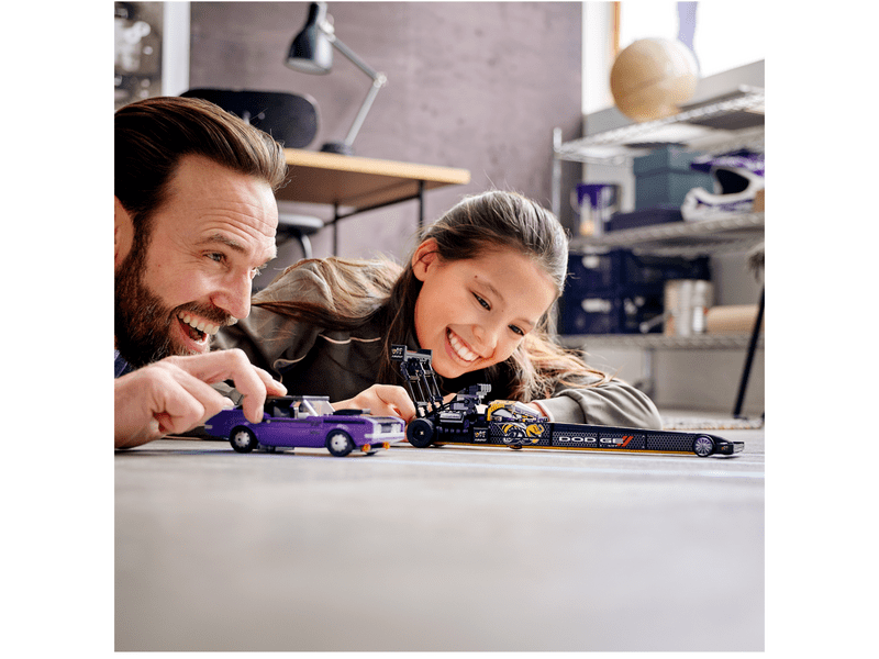 LEGO® Speed Champions Mopar Dodge//SRT Top Fuel Dragster és 1970 Dodge Challenger T/A (76904)