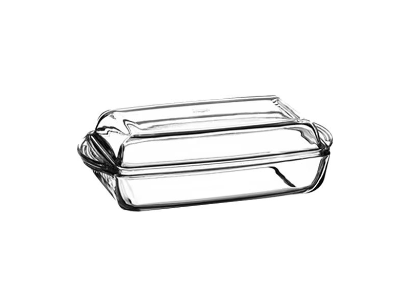 Borcam Jénai hőálló szögletes sütőtál, 2 részes (59010)
