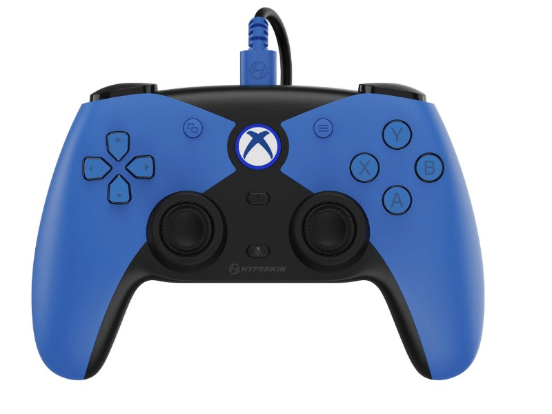 Hyperkin The Competitor Xbox/PC Vezetékes kontroller, kék (M01638-BL)