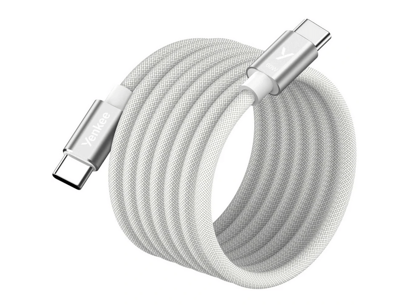 Yenkee YCU 03 WH USB-C magnetski kabel, bijeli