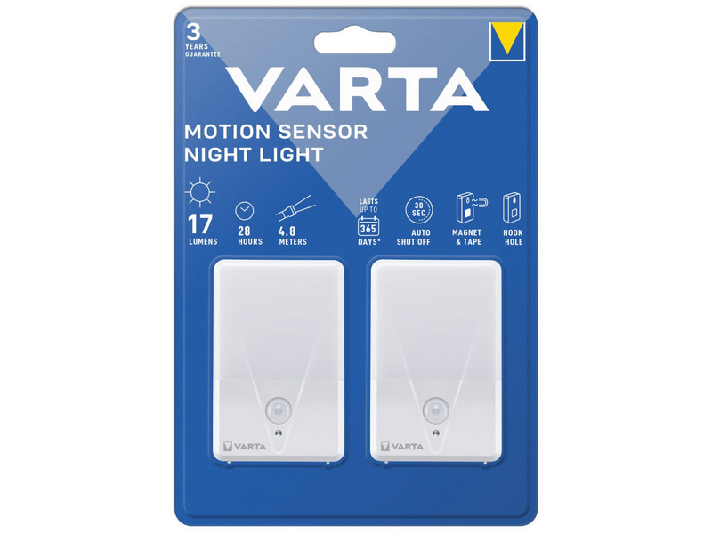 Varta TwinPack Mozgásérzékelő éjszakai fény (16624101402)
