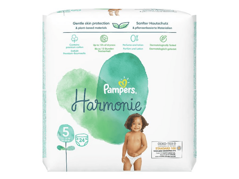 Pampers Harmonie Value Pack pelenka, S5, 24 db