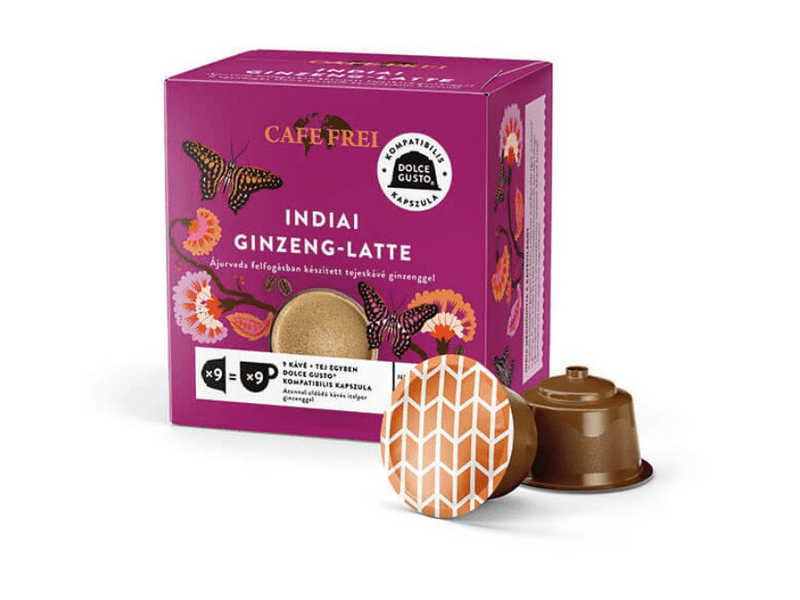 Cafe Frei Havannai Indiai ginzeng latte Dolce Gusto kapszula, 9 db
