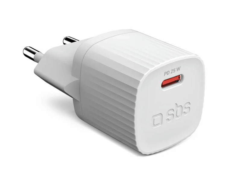 SBS Eco Hálózati Töltő USB-C 25W fehér