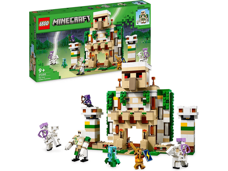 LEGO® Minecraft® A vasgólem erődje (21250)