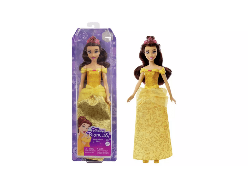 Disney Princess Csillogó hercegnő baba - Belle (HLW11)