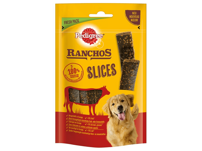 Pedigree Ranchos Slices marhával, 60 g