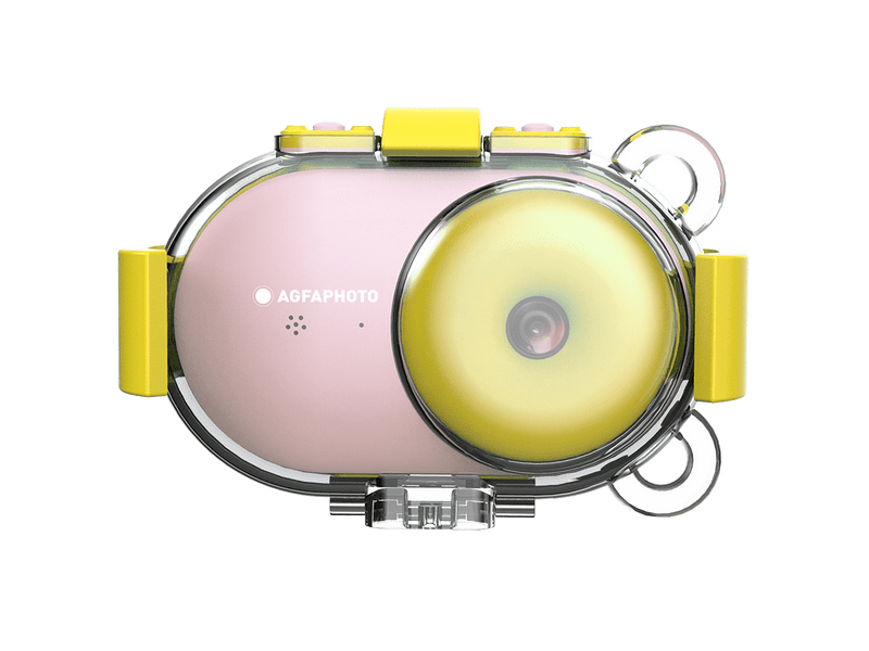 AgfaPhoto Realikids Vízálló fényképezőgép, rózsaszín