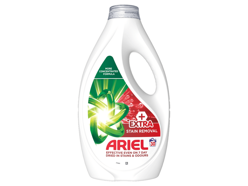 Ariel Extra Stain Removal Folyékony mosószer 30 mosáshoz, 1.35L