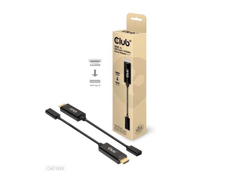 Club 3D CAC-1333 HDMI - USB Type-C 4K60Hz Adapter