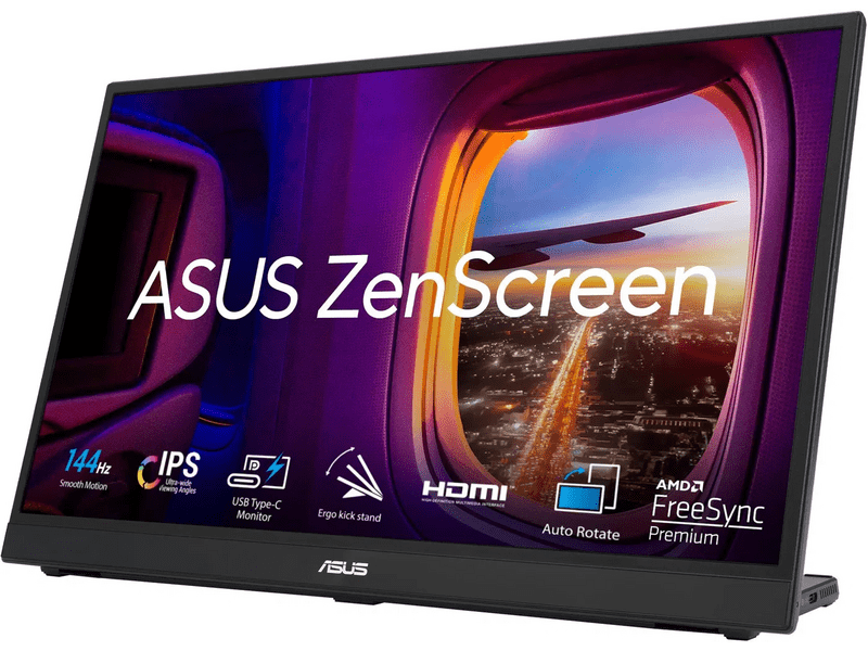 Asus ZenScreen MB17AHG 17,3” FHD hordozható monitor
