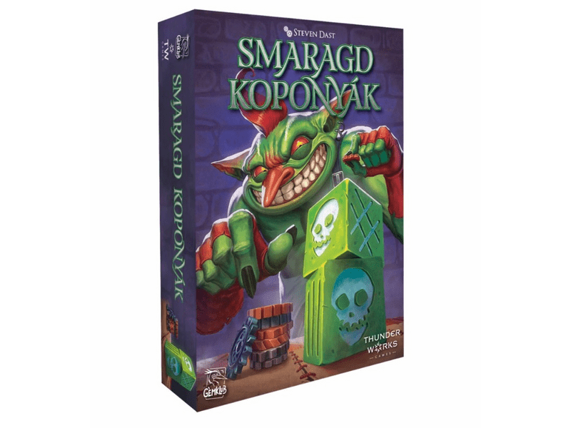 Smaragd koponyák társasjáték (TWG10002)