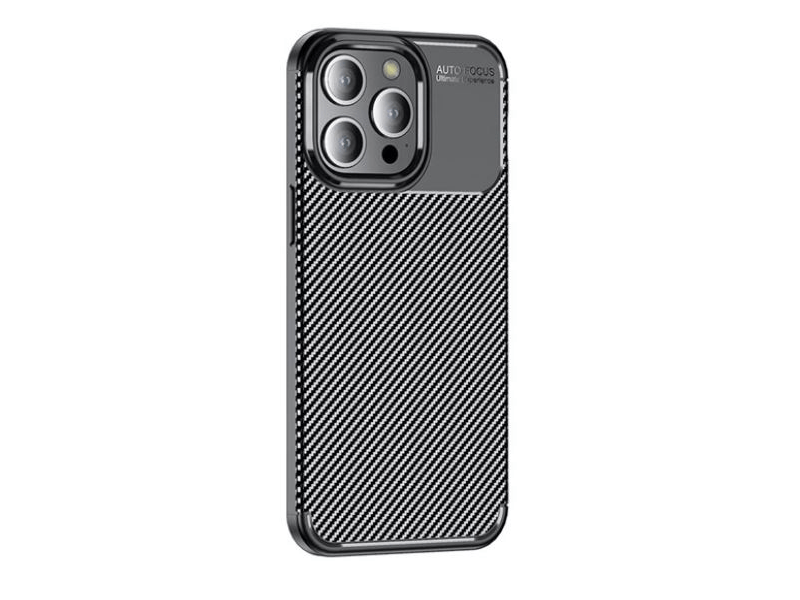 Gigapack Apple iPhone 15 Pro Szilikon tok, fekete (144934)
