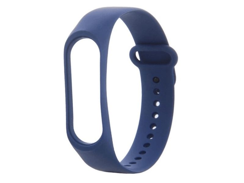 Gigapack Xiaomi Mi Band 5/6 Szilikon pótszíj, sötétkék (138841)