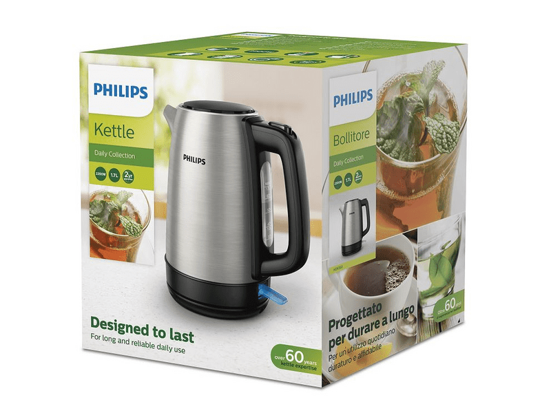 Philips HD9350/90 Daily Collection vízforraló, inox