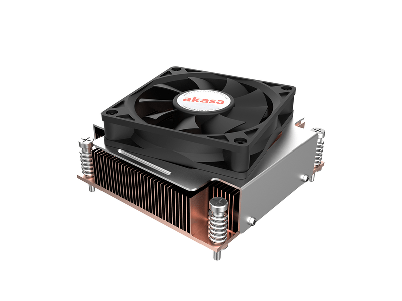 Akasa Intel LGA1700 Alacsony Profilú CPU-hűtő (AK-CC7402BT01)
