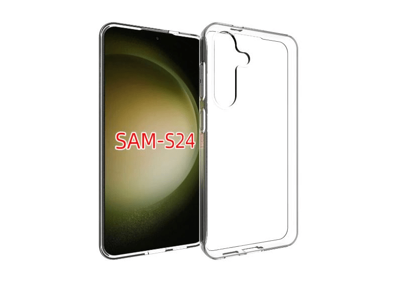 Cellect Samsung Galaxy S24 Szilikon tok, átlátszó