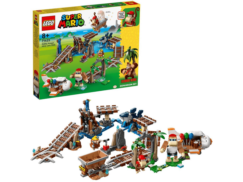 LEGO® Super Mario™ Diddy Kong utazása a bányacsillében kiegészítő szett (71425)