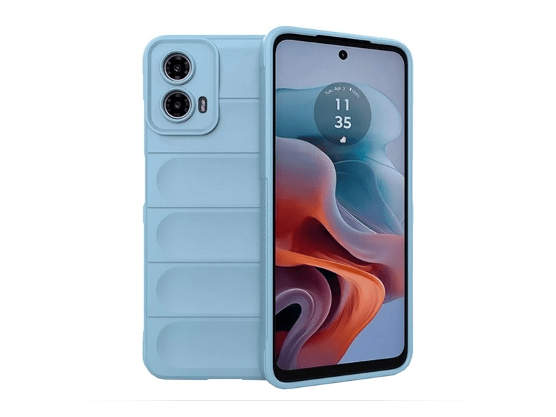 Gigapack Motorola Moto G34 5G Szilikon tok, világoskék (GP-159132)