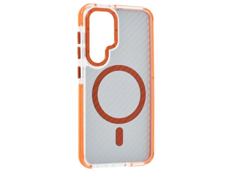 Gigapack Samsung Galaxy S24/S25 Szilikon tok, narancssárga (GP-176058)