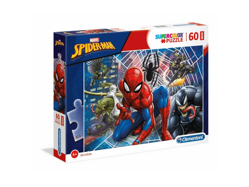 Clementoni Pókember Maxi puzzle, 60 db (26444)
