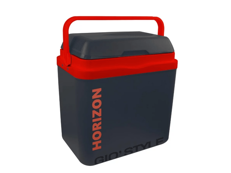 GioStyle 1201004 Horizon Elektromos hűtőtáska, antracit/piros
