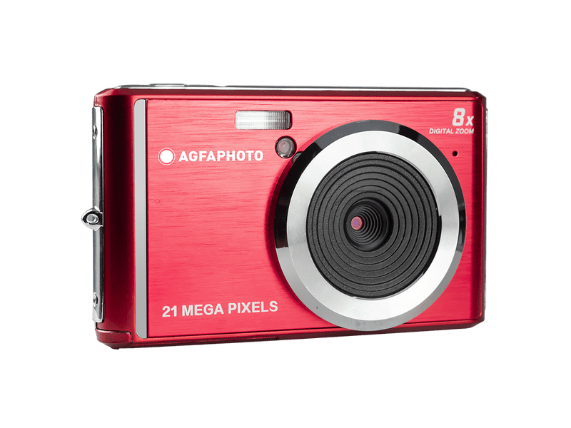 AgfaPhoto DC5200RD 21MP Kompakt fényképezőgép, piros