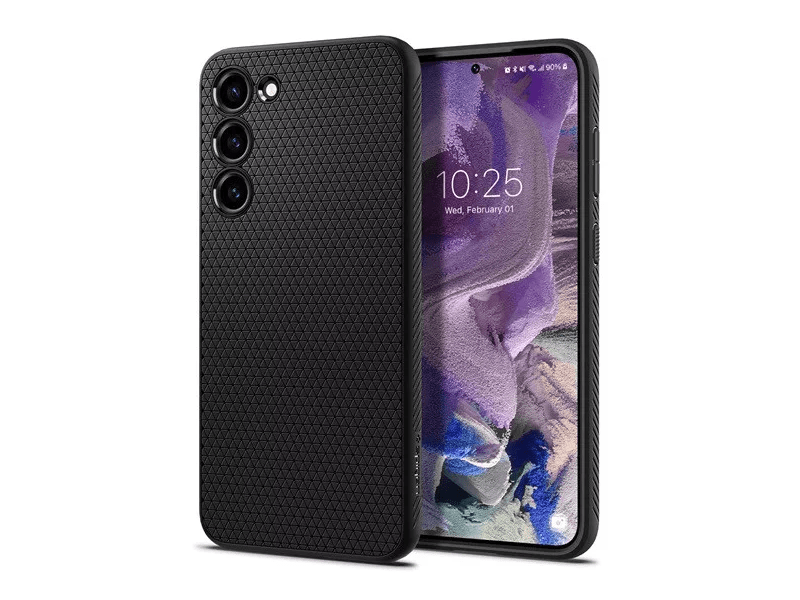 Spigen Liquid Air Samsung Galaxy S23 tok, fekete (ACS05712)