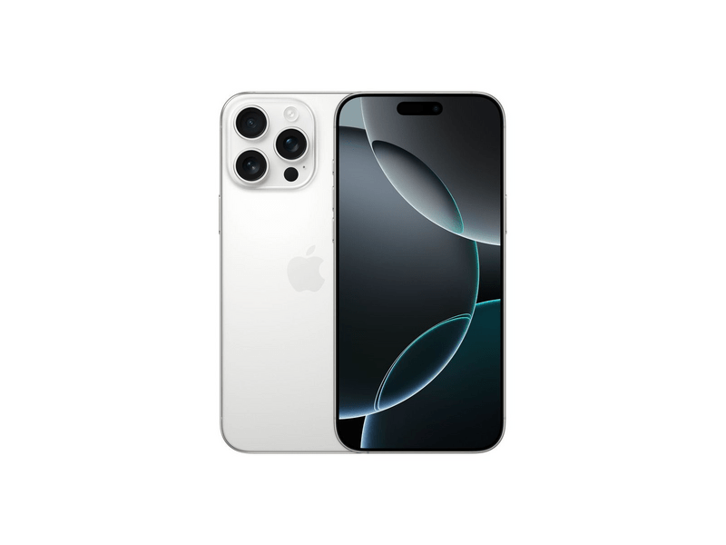 Apple iPhone 16 Pro Max 256GB Okostelefon, Fehér titán (MYWW3HX/A)