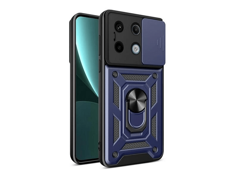 Gigapack Xiaomi Redmi Note 13 Pro 5G/Poco X6 Defender tok, sötétkék (GP-153705)