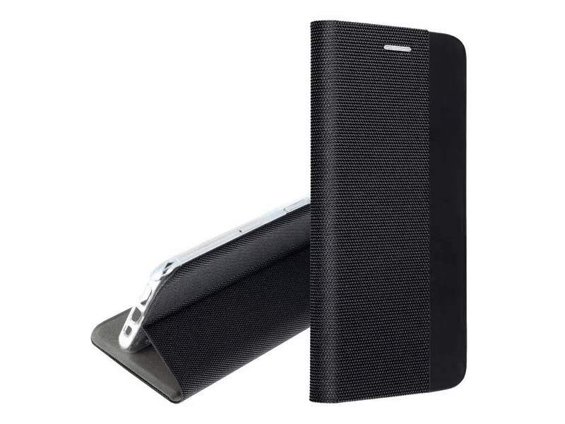 Gigapack Samsung Galaxy A14 Flip tok, fekete (138721)