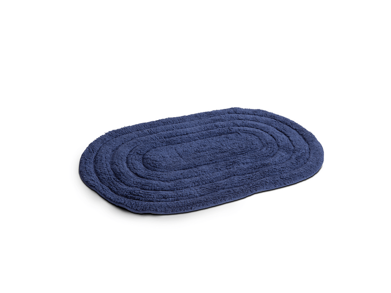 Family 57154A Fürdőszobai kilépőszőnyeg, sötétkék