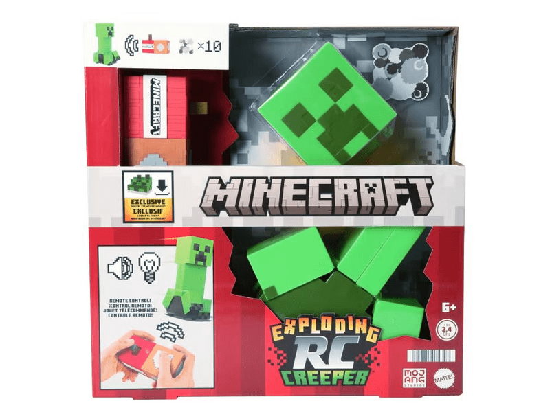 Minecraft Exploding RC Távirányítós Creeper (HRR48)